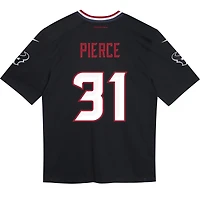 Maillot de match Nike Dameon Pierce bleu marine des Houston Texans pour enfants d'âge préscolaire