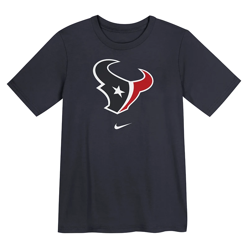 Preschool Nike Navy Houston Texans Primary Logo Legend Performance T-Shirt