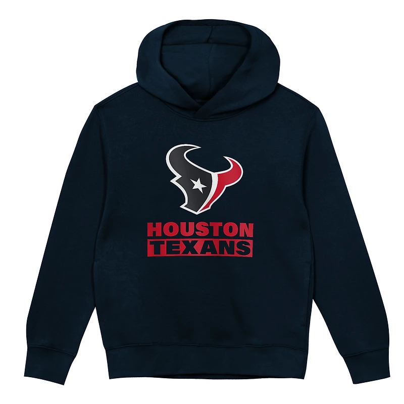 Preschool Outerstuff  Navy Houston Texans Back to Basics Hoodie