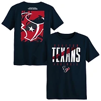 T-shirt Outerstuff Navy Houston Texans pour enfants d'âge préscolaire