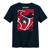 T-shirt Outerstuff Navy Houston Texans pour enfants d'âge préscolaire