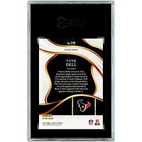 Carte de recrue Tank Dell Houston Texans 2023 Panini Select Gold Prizm n° 219, authentifiée SGC, 10/10