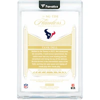 Tank Dell Houston Texans Autographed 2023 Panini Flawless Signature Gloves #SG-TDE #13/25 Rookie Card