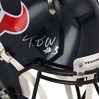 Tank Dell Houston Texans Autographed 2024 Speed Authentic Helmet