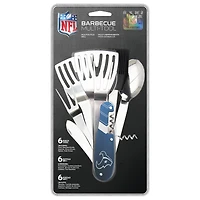 The Sports Vault Houston Texans - Outil multifonction pour barbecue