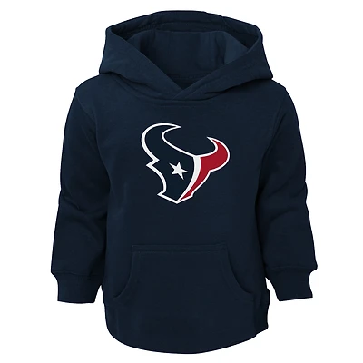 Toddler Navy Houston Texans Logo Pullover Hoodie