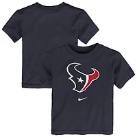 T-shirt de performance Nike Legend à logo principal des Houston Texans, bleu marine, pour tout-petit