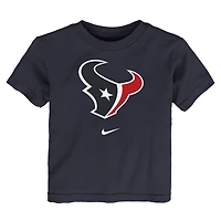 T-shirt de performance Nike Legend à logo principal des Houston Texans, bleu marine, pour tout-petit