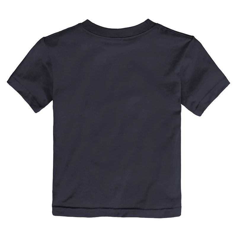 T-shirt Nike bleu marine avec logo principal des Houston Texans pour tout-petit
