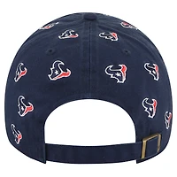 Unisex '47 Navy Houston Texans Confetti Clean Up Adjustable Hat