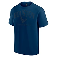 Unisex Fanatics Navy Houston Texans Elements Flex Tri-Blend T-Shirt