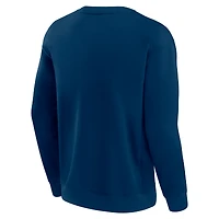 Sweat-shirt en polaire unisexe Fanatics bleu marine Houston Texans Elements Unlimited