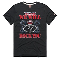 T-shirt unisexe Hommage Charcoal Houston Texans 2026 NFL Calendar Queen Tri-Blend