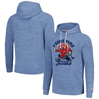 Unisex Homage Light Blue Houston Texans NFL x Guy Fieri’s Flavortown Tri-Blend Pullover Hoodie