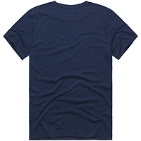 T-shirt unisexe bleu marine Homage x The Simpsons, motif tri-blend des Houston Texans
