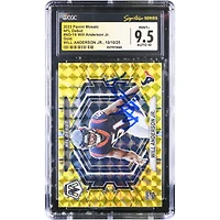 Will Anderson Jr. Houston Texans Autographed 2023 Panini Mosaic NFL Debut Mosaic Gold #ND-19 CGC Authenticated 9.5/10 Rookie Card