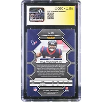 Will Anderson Jr. Houston Texans Autographed 2023 Panini Mosaic #376 CGC Authenticated 9.5/10 Rookie Card