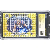 Will Anderson Jr. Houston Texans Autographed 2023 Panini Mosaic Reactive Yellow #ND-19 CGC Authenticated Rookie Card