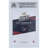 V106832 TEXAN Will Anderson Jr. Houston Texans Autographié 2023 Panini National Convention VIP #N10 Beckett Fanatics Witnessed Authenticated 9/10 Rookie Card 51 Will Anderson Jr. AUT PAA TRADING CARDS 45646 AUTTRC CA01F06880 #30