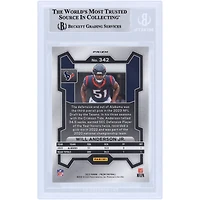Will Anderson Jr. Houston Texans Autographed 2023 Panini Prizm Green Wave #342 Beckett Fanatics Witnessed Authenticated Rookie Card