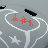 Réplique du casque Riddell Slate Speed ​​2024 dédicacé par Will Anderson Jr. des Houston Texans