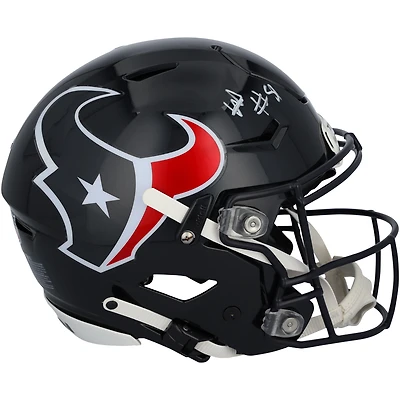 Casque Riddell Speed Flex 2024 authentique dédicacé par Will Anderson Jr. des Houston Texans