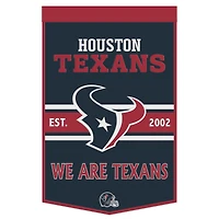WinCraft Houston Texans Bannière à slogan 24" x 38"