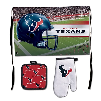 Ensemble de barbecue 3 pièces WinCraft Houston Texans