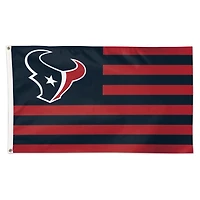 Drapeau WinCraft Houston Texans 3' x 5' Americana Stars & Stripes Deluxe
