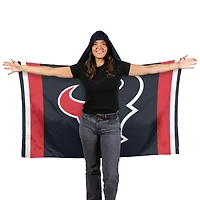 Drapeau à capuche WinCraft Houston Texans 3' x 5'
