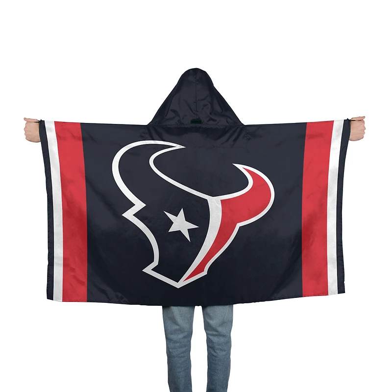 Drapeau à capuche WinCraft Houston Texans 3' x 5'