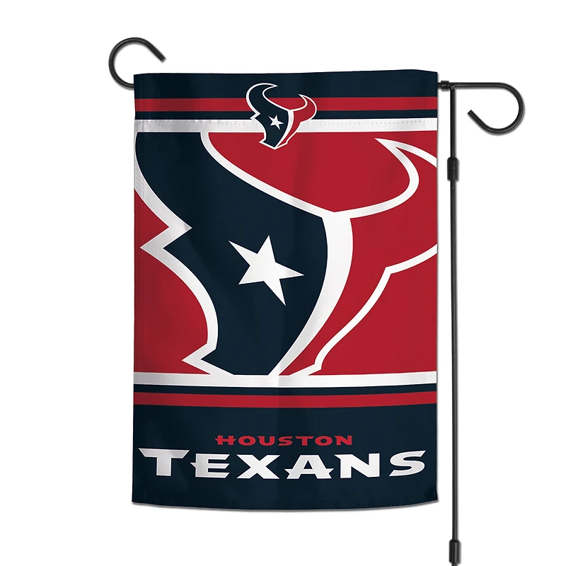 WinCraft Houston Texans drapeau de jardin double face 12'' x 18'' We Are Texans
