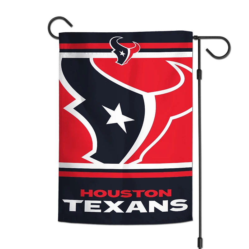 Drapeau de jardin double face WinCraft Houston Texans 12'' x 18'' « We Are Texans »