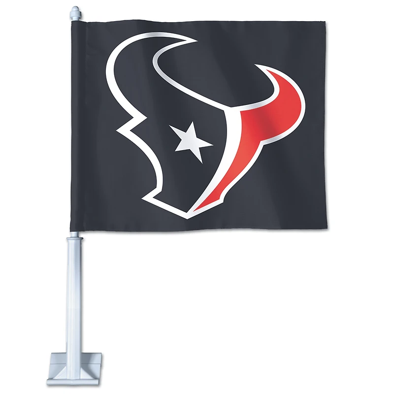 Drapeau de voiture double face WinCraft Houston Texans