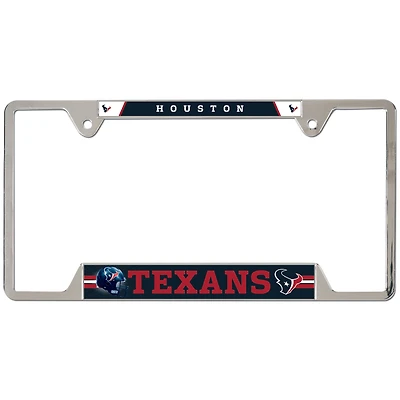 Cadre de plaque d'immatriculation WinCraft Houston Texans