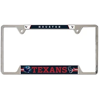 Cadre de plaque d'immatriculation WinCraft Houston Texans
