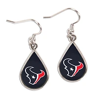 Boucles d'oreilles en forme de larme WinCraft Houston Texans