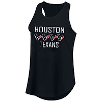 Women's Fanatics C.J. Stroud Navy Houston Texans Plus Name & Number Tank Top