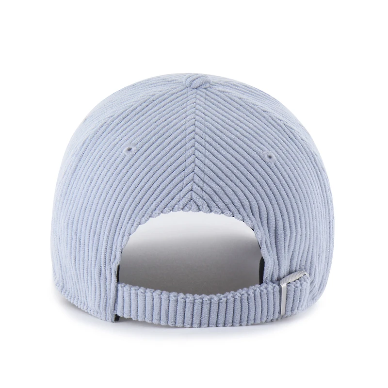 Women's '47 Light Blue Houston Texans Mellow Corduroy Clean Up Adjustable Hat