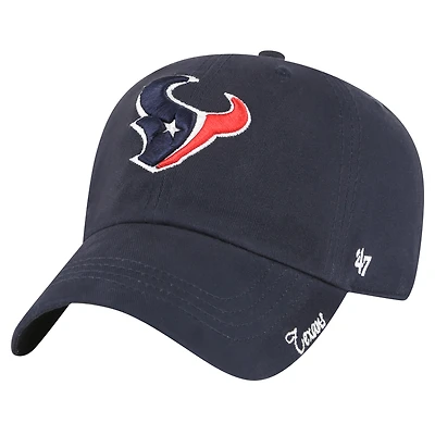 Casquette ajustable Miata Clean Up 47 Navy pour femme des Houston Texans