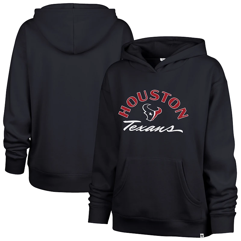 Sweat à capuche Whirlwind Naomi bleu marine '47 pour femme des Houston Texans