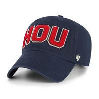 Women's '47  Navy Houston Texans Zoey Clean Up Adjustable Hat
