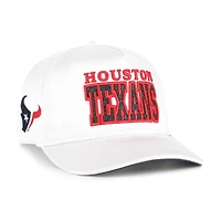 Casquette ajustable Outspoken Hitch blanche '47 pour femme des Houston Texans