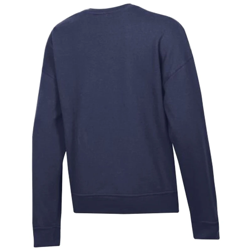 Women's Champion  Navy Houston Texans Powerblend Fleece Sweatshirt