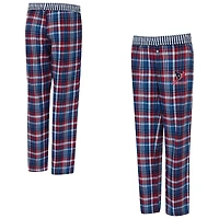 Pantalon à carreaux Laney bleu marine Houston Texans de Concepts Sport pour femme