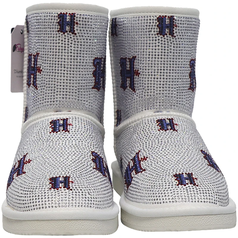 Women's Cuce  Houston Texans Logo Pull on Ankle Boots