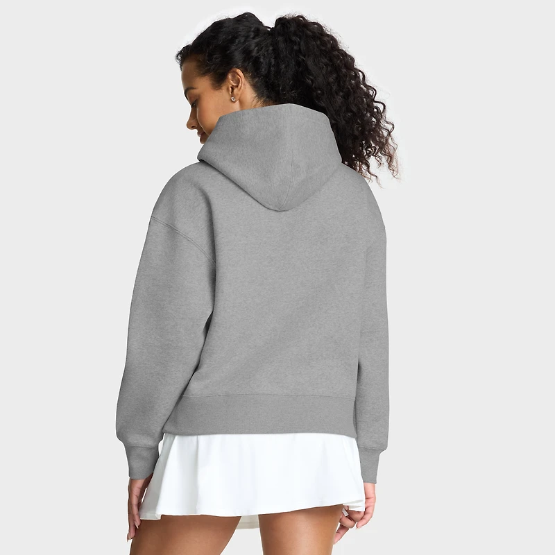 Sweat à capuche gris chiné pour femmes Fanatics, receveur éligible des Texans de Houston