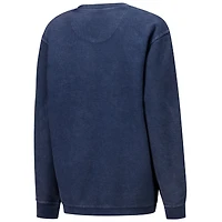 Sweat-shirt confortable en velours côtelé G-III 4Her by Carl Banks pour femme, bleu marine, des Houston Texans