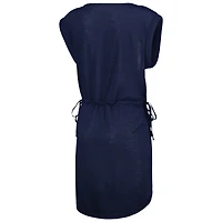 Women's G-III 4Her by Carl Banks Navy Houston Texans G.O.A.T. Swimsuit Cover-Up
