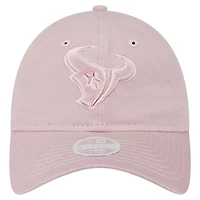 Women's New Era  Light Pink Houston Texans Main 9TWENTY Adjustable Hat Main 9TWENTY Adjustable Hat
